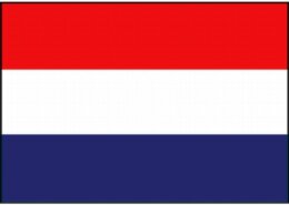 Vlag Nederland, 50 x 75 cm classic rood,wit donkerblauw