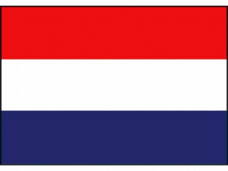 Vlag Nederland, 50 x 75 cm classic rood,wit donkerblauw