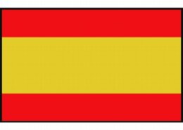 Vlag spanje 30x45