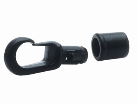Elastiek haakje 8 mm