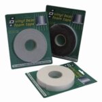 Foam tape zelfklevend zwart 25 mm