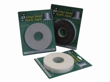 Foam tape zelfklevend zwart 25 mm
