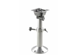 Stoelpoot verstelbaar 435-470 mm met slede