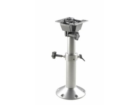Stoelpoot verstelbaar 435-470 mm met slede