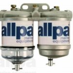 Dieselfilter dubbel met waterafscheider