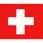 Vlag Zwitserland 30x45