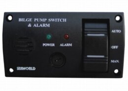 Bilgepomp schakelpaneel met alarm