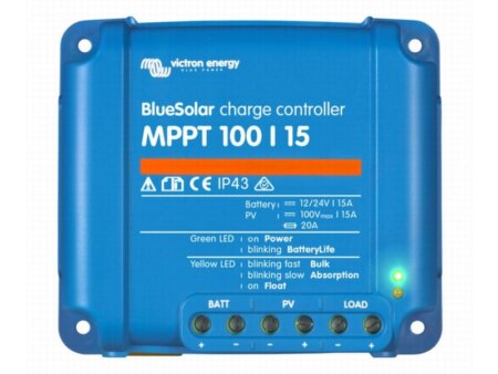 Laadregelaar Victron BlueSolar MPPT 100/15 12/24V