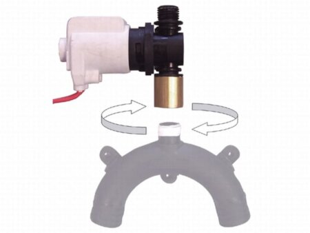Jabsco solenoid klep 12/24 volt