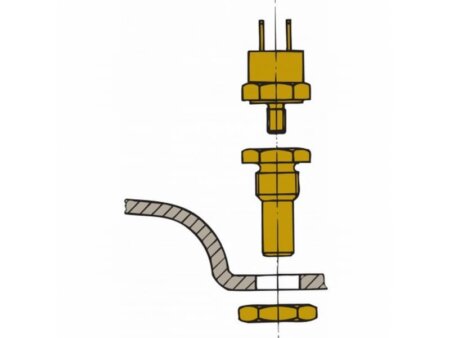 Sensor uitlaatalarm voor waterlock