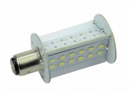LED kogellamp Bay15D 3-kleuren