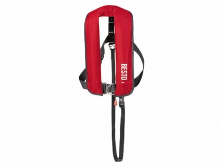 Reddingsvest Besto 165 Automaat Harnas Rood