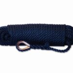Ankerlijn polypropyleen 12 mm - 30 meter navy