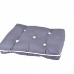 Kapokkussen antraciet enkel 35x46x13 cm