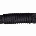 Landvast 16-voudig 100% polyester 14 mm - 10 meter zwart