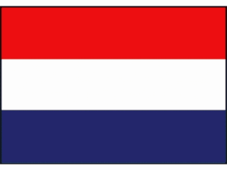 Vlag Nederland, 20 x 30 cm classic rood,wit donkerblauw