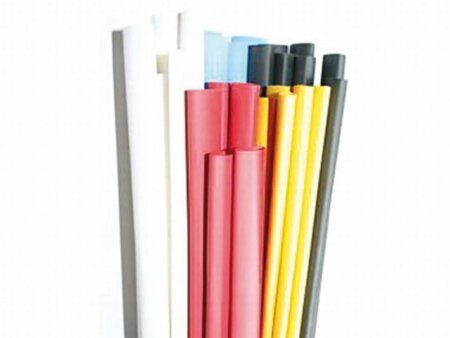 Krimpkous 6,4 - 3,2 mm² rood, per meter