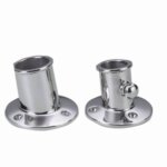 Vlaggenstok houder 25 mm RVS