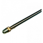 Schroefas 30 mm, lengte 2000 mm RVS AISI 329 duplex