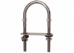 RVS wantputting met losse plaat, 4 mm - 64 mm