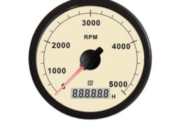 Vetus Toerenteller-urenteller creme 5000 toeren