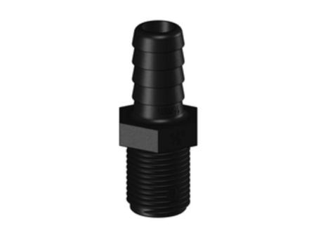 Slangtule met buitendraad Composiet - 1/2'' x 16 mm