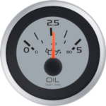 Oliedrukmeter 5 bar Veethree 10-180 ohm