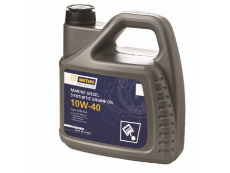 Vetus synthetische motorolie 10W40 voor diesel, 1 ltr