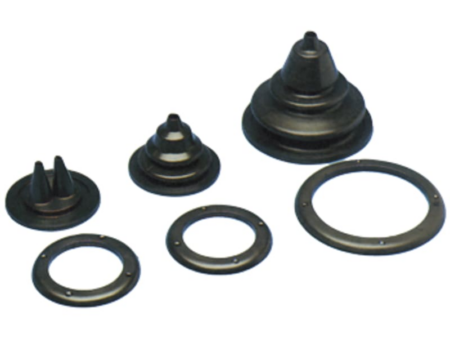Rubberen kabeldoorvoer met tegenring 150 mm