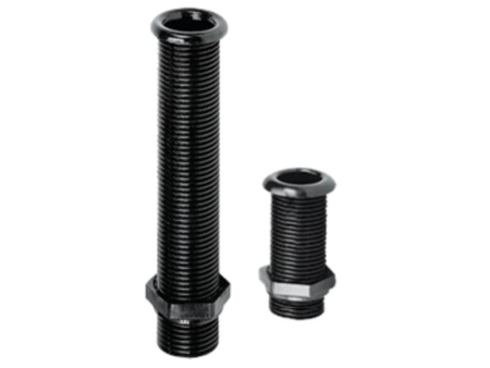 Loos pijp 155 mm, zwart