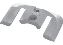 Magnesium anode Mercruiser/Sterndrive Bravo 1/2/3, Plate (OEM 821630)