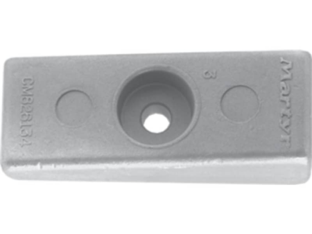Magnesium anode Mercury/Mariner/Force/Honda outboard, Wedge (OEM 826134)