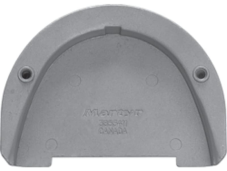 Magnesium anode Volvo Penta sterndrive, transom plate for SX-drive (OEM 3855411)