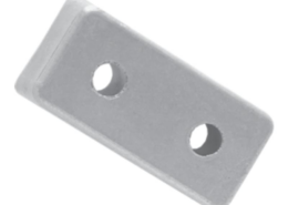 Magnesium anode Yamaha-/Honda outboard, small block (OEM 6EO-45251-11)