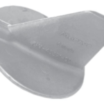 Magnesium anode Yamaha outboard, skeg (OEM 6K1-45371-00)