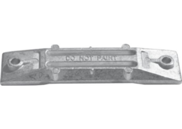 Magnesium anode Honda, Large bar (75-115pk) (OEM 06411-ZW1-000)