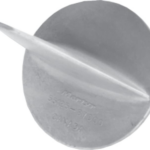 Magnesium anode Suzuki outboard, standard skeg (OEM 55125-87D00)