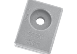 Magnesium anode Suzuki outboard, small block (OEM 55320-95310)