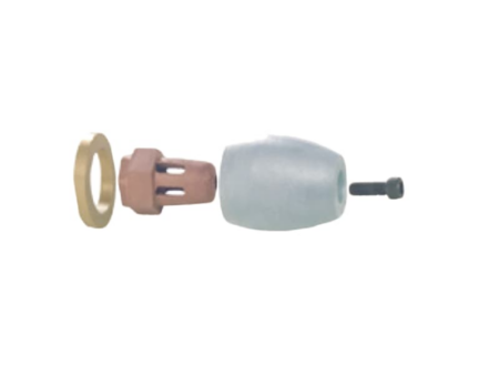 Magnesium propeller moer anode 3/4" NC10, compleet