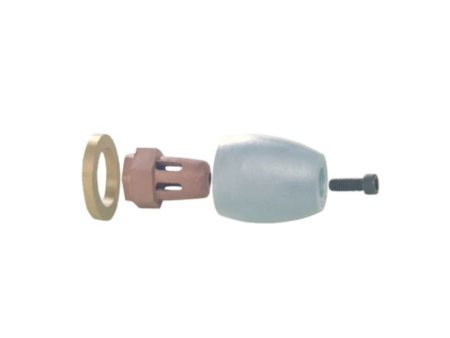 Magnesium anode Mercruiser/Sterndrive/Mercury outboard, alpha 1 & Bravo 1, prop nut assembly