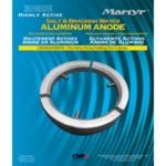 Anodepack Volvo Penta folding prop 3-blads; Magnesium