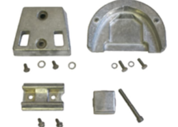 Navalloy aluminium anode kit; Bombardier OMC Cobra