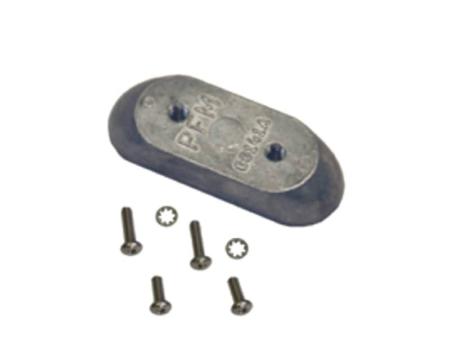 Navalloy aluminium anode; Bombardier side mounted