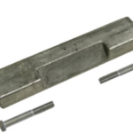 Navalloy aluminium anode; Bombardier transom
