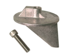 Navalloy aluminium anode; Honda Trim Tab Anode