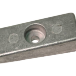 Navalloy aluminium anode; Side Pocket Anode Mercury 826134T & Honda 41109-ZW1-003