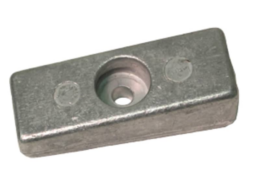 Navalloy aluminium anode; Side Pocket Anode Mercury 826134T & Honda 41109-ZW1-003