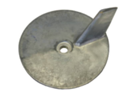 Navalloy aluminium anode; Honda Trim Tab Anode