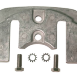 Navalloy aluminium anode; Mercury Bravo Cavitation Plate