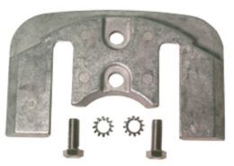 Navalloy aluminium anode; Mercury Bravo Cavitation Plate